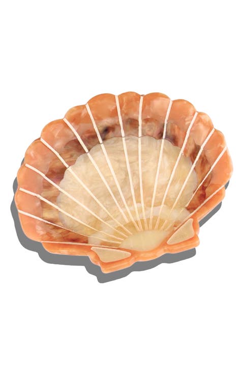 Sunset Seashell Hair Claw Clip