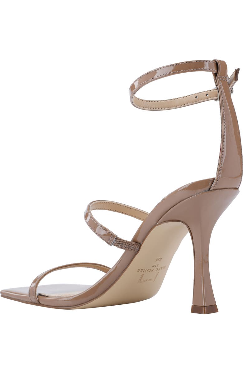 Marc Fisher LTD Dalida Strappy Sandal, Alternate, color, Light Natural Patent