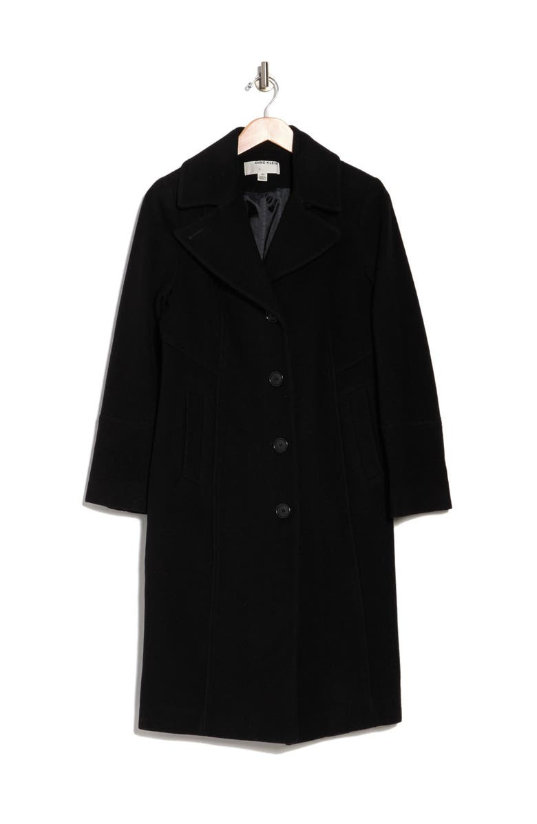 Anne Klein Slant Side Seam Coat, Alternate, color, 