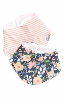 Copper Pearl 2-Pack Fleece Bandana Bibs