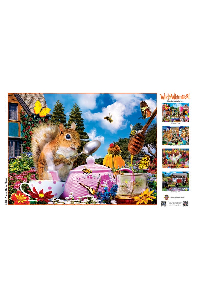 More Honey Please 300 Piece Puzzle, Alternate, color, Multicolor