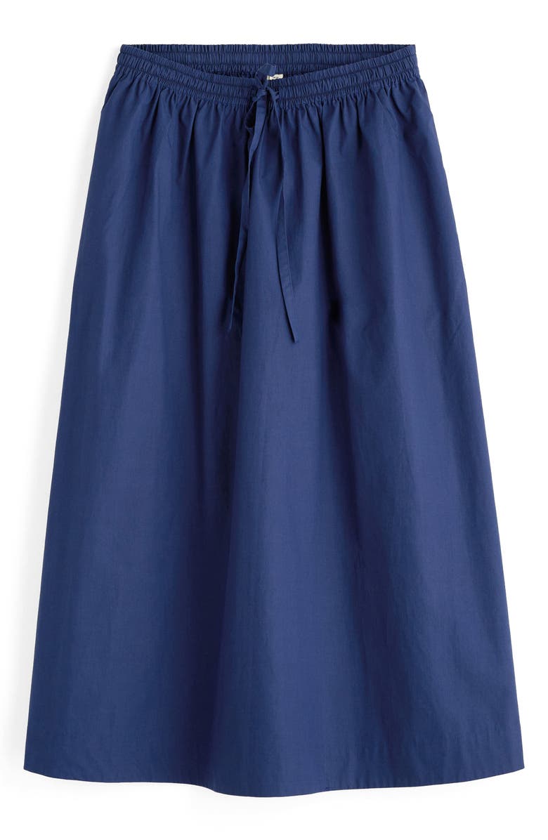 Seasalt Cornwall Organic Cotton Drawstring Maxi Skirt, Alternate, color,