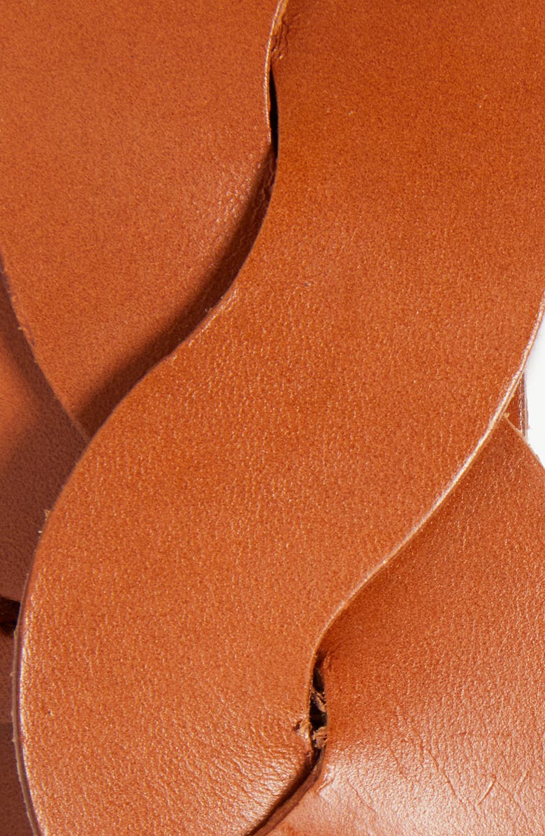 Isabel Marant Zigza Woven Leather Belt, Alternate, color, Natural 23Nl