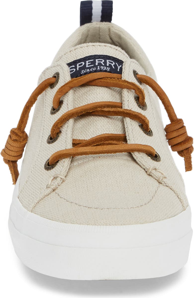 Sperry Crest Vibe Slip-On Sneaker, Alternate, color, Linen Canvas