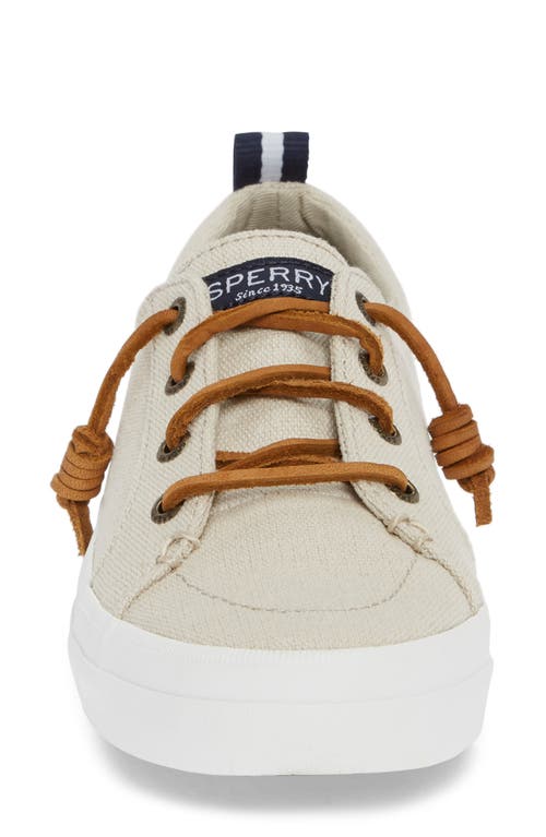 Shop Sperry Crest Vibe Slip-on Sneaker In Linen Canvas