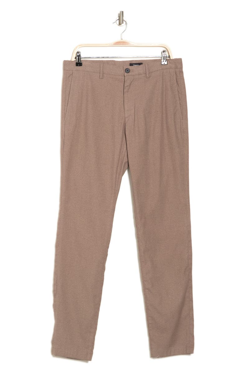 Theory Zaine Straight Leg Pants, Alternate, color, Fossil Melange