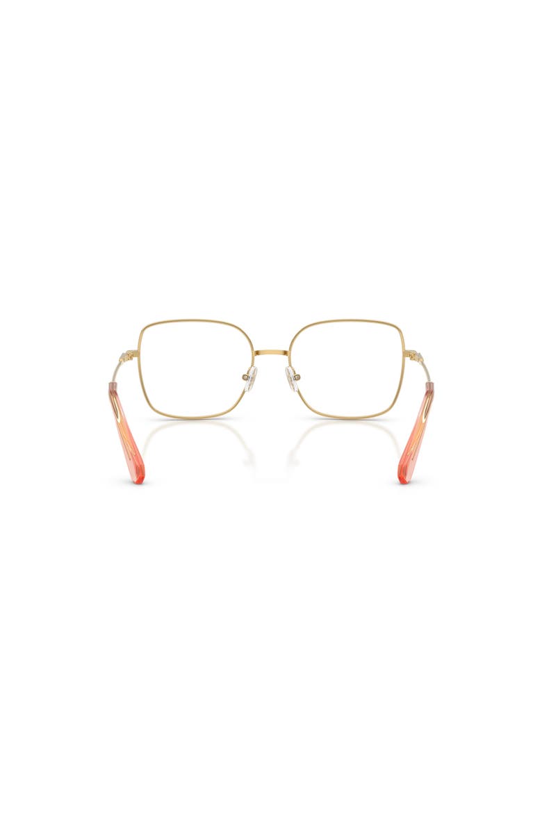 56mm Square optical glasses, Alternate, color, Gold