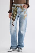 Acne Studios Pazer Jeweled Embellished Jeans