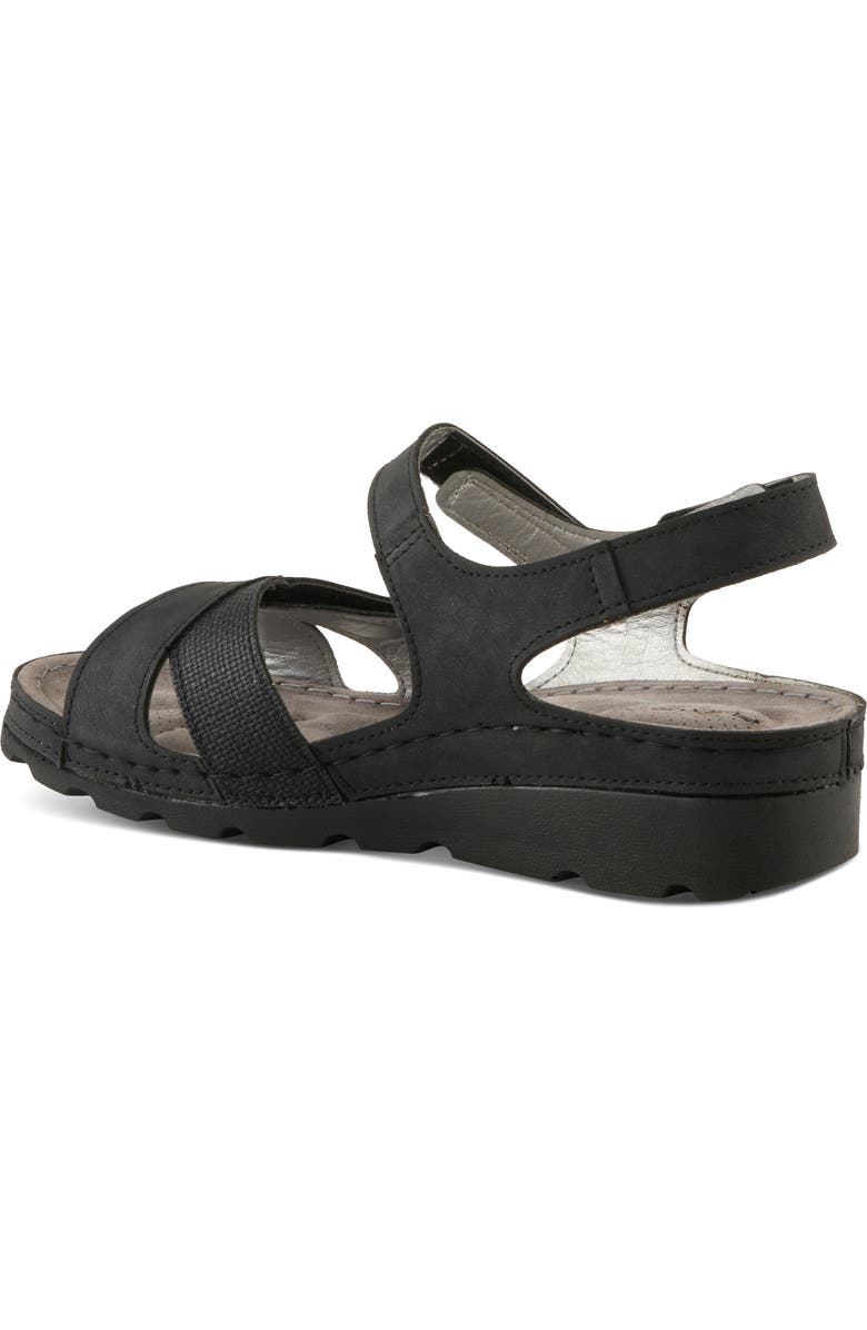 Flexus by Spring Step Orwell Sandal, Alternate, color, Black