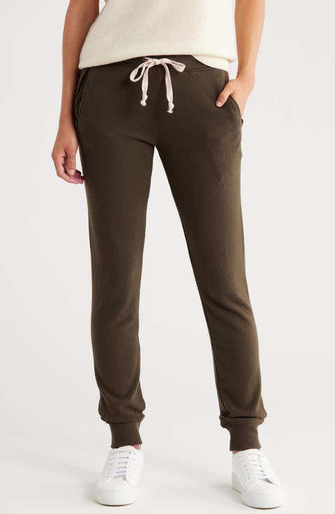 Yummy Pocket Brushed Knit Joggers