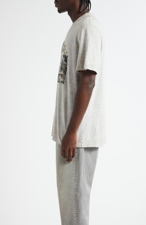 Golden Goose Journey Regular Fit Graphic T-shirt In Gray