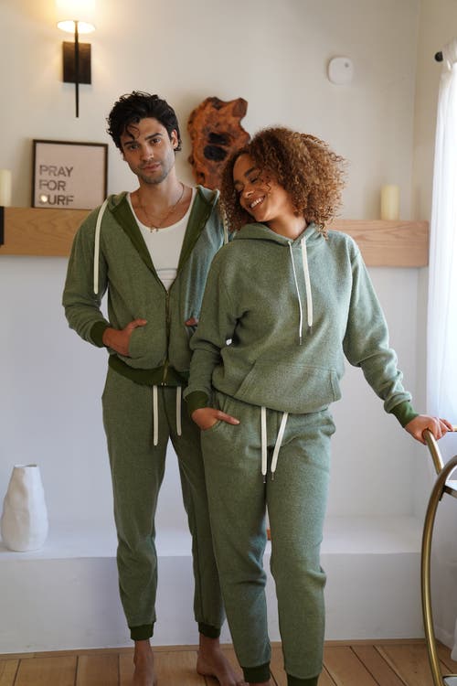 Feat Unisex Blanketblend Hoodie In Iguana