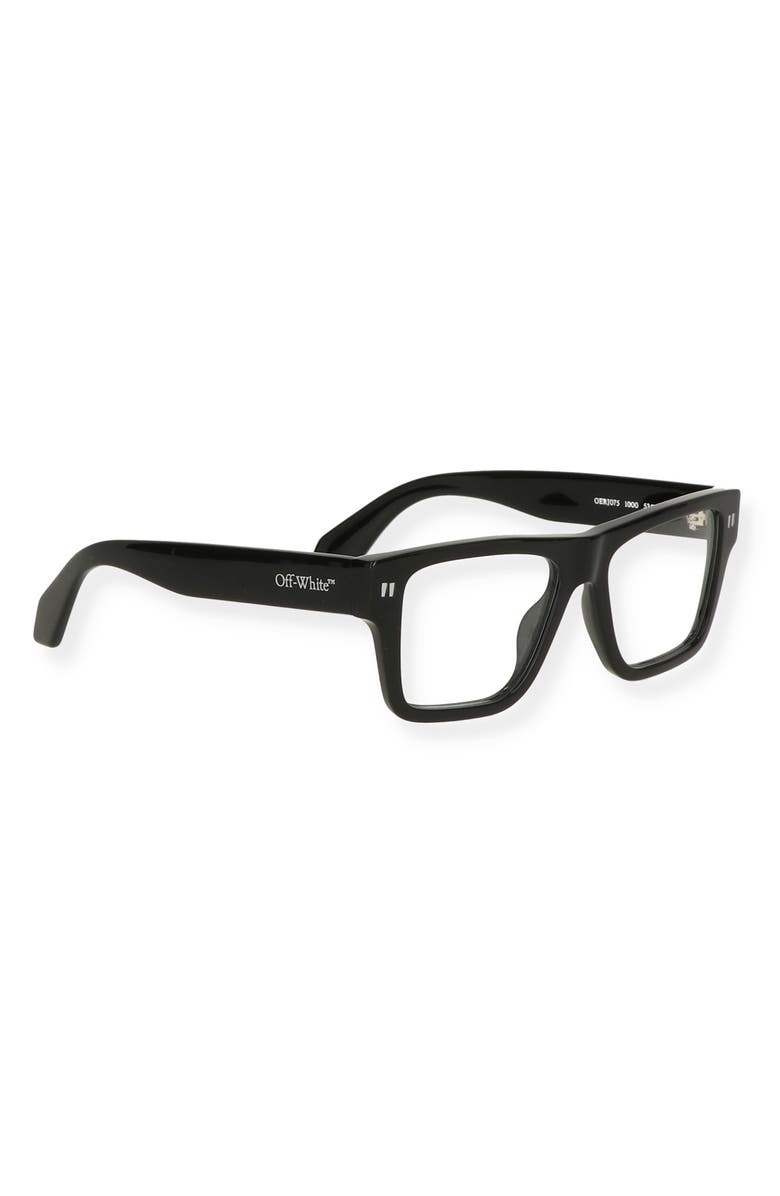 Off-White Style 78 Square Optical Glasses, Alternate, color, 