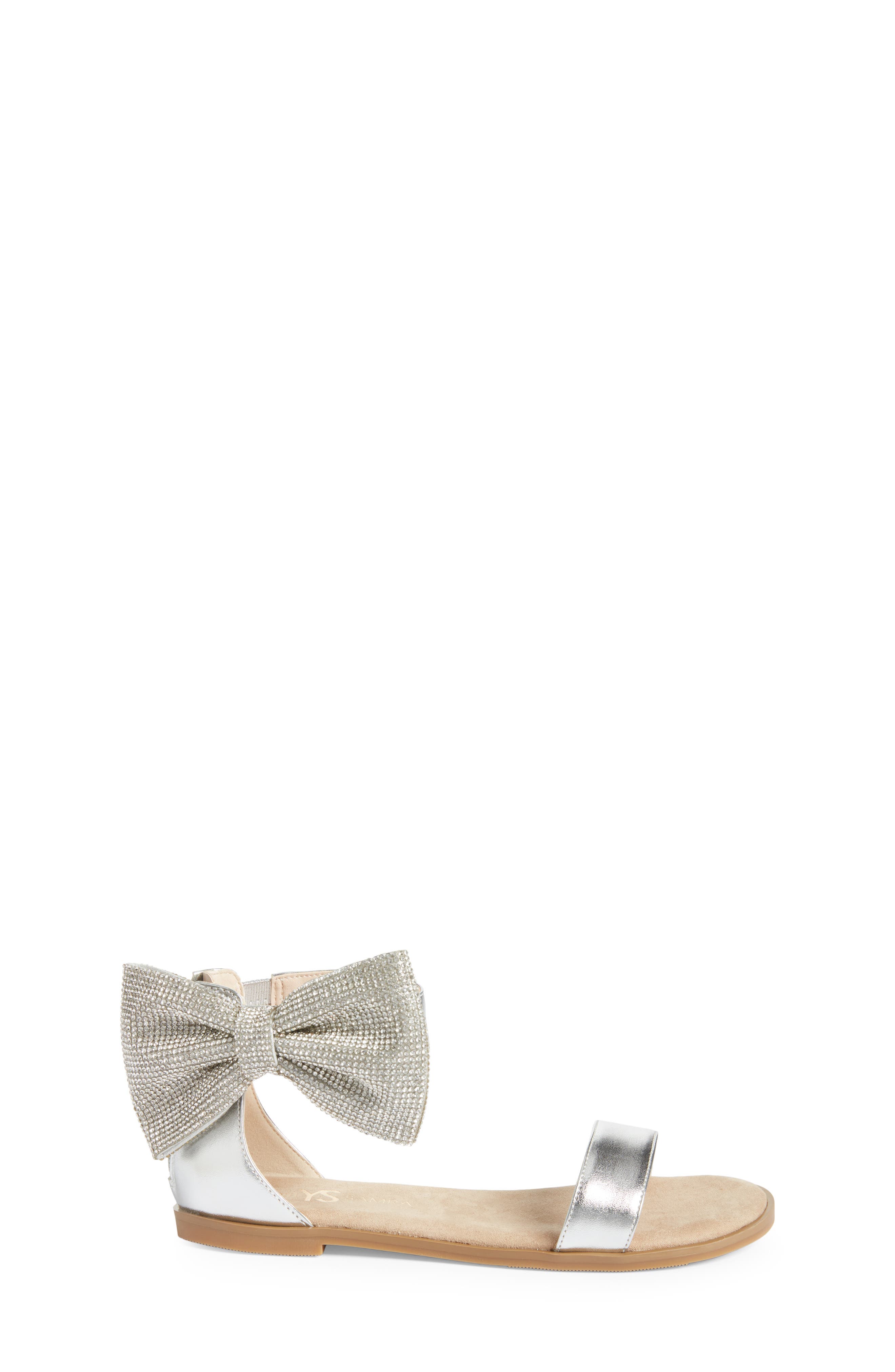 Yosi Samra Kids' Miss Cambelle Bow Ankle Strap Sandal, Alternate, color, 