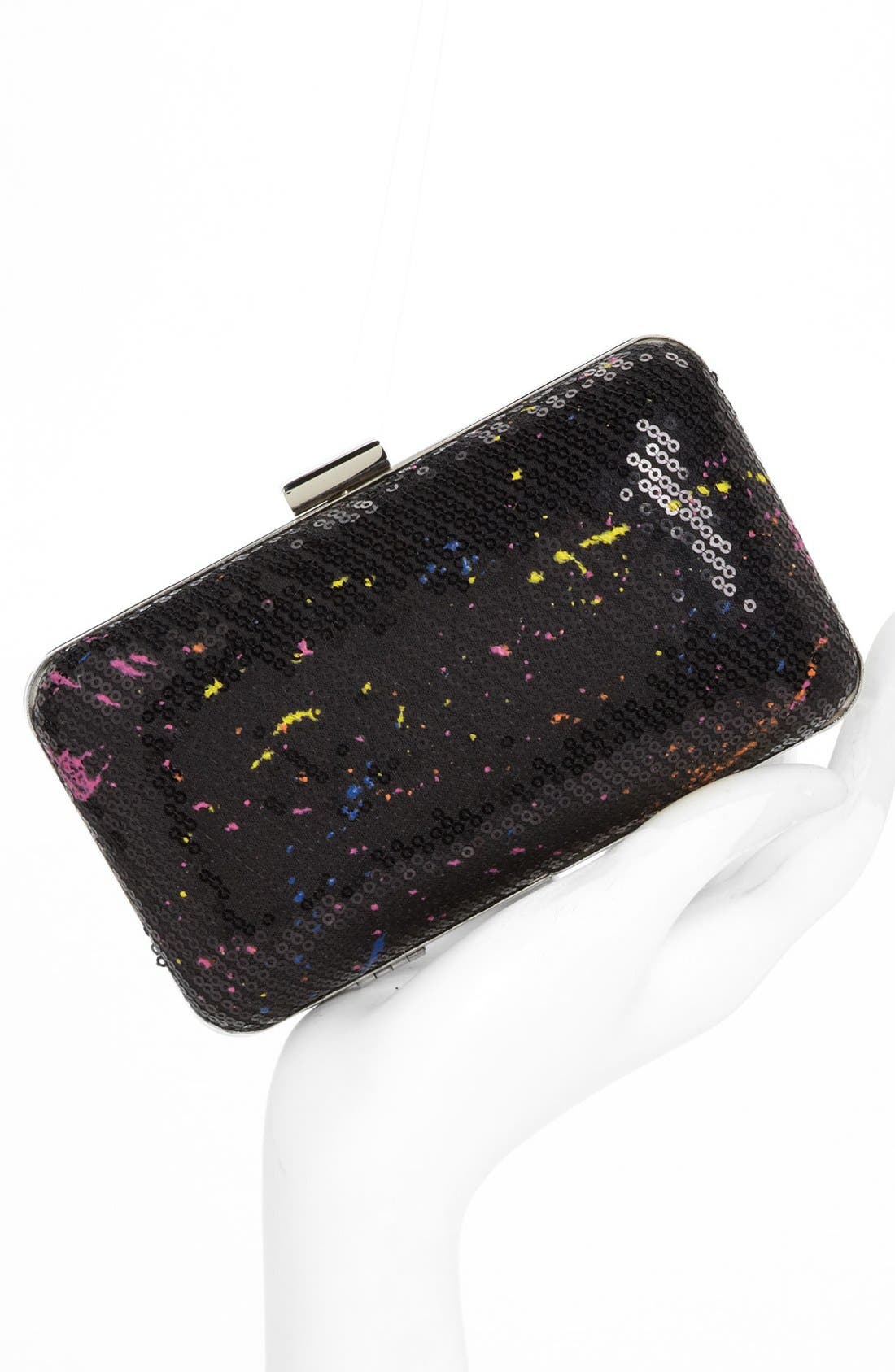 Jessica McClintock 'Graffiti' Clutch, Alternate, color, 