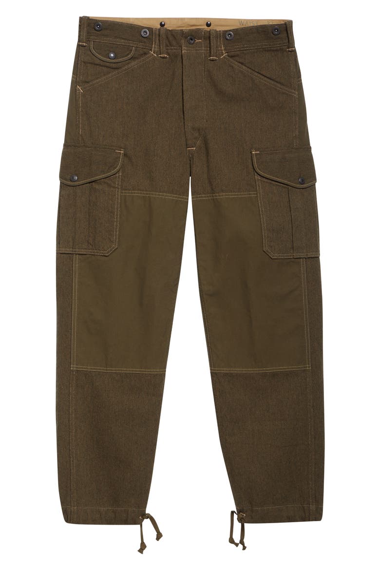 Regiment Fit Twill Cargo Pants, Alternate, color, OLIVE