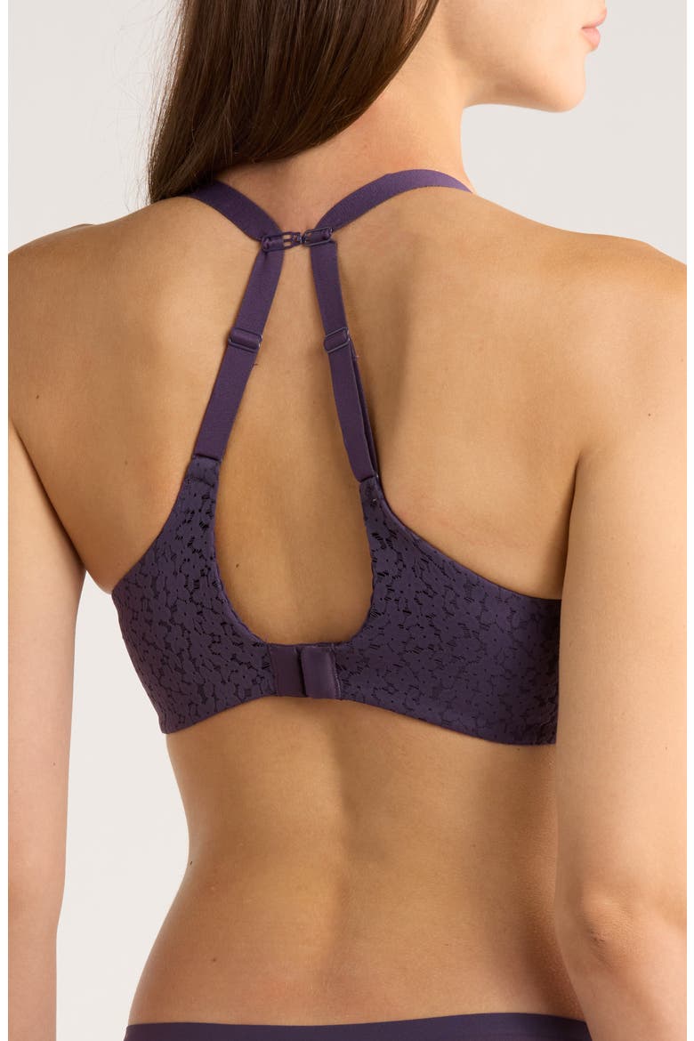 Norah Sweetheart Underwire T-Shirt Bra, Alternate, color, FATAL VIOLET
