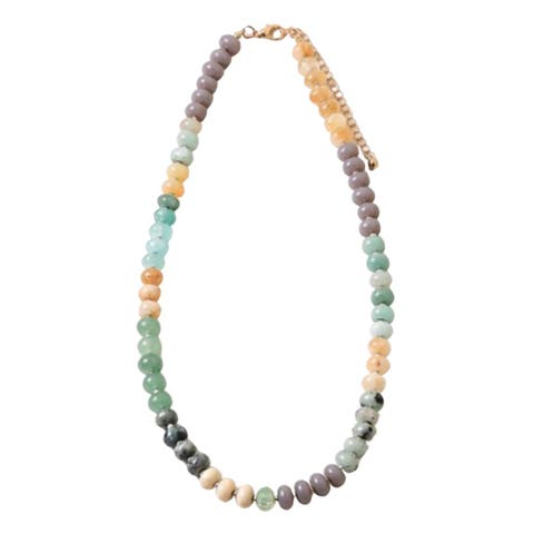 Frosted Moonstone & Waters Necklace