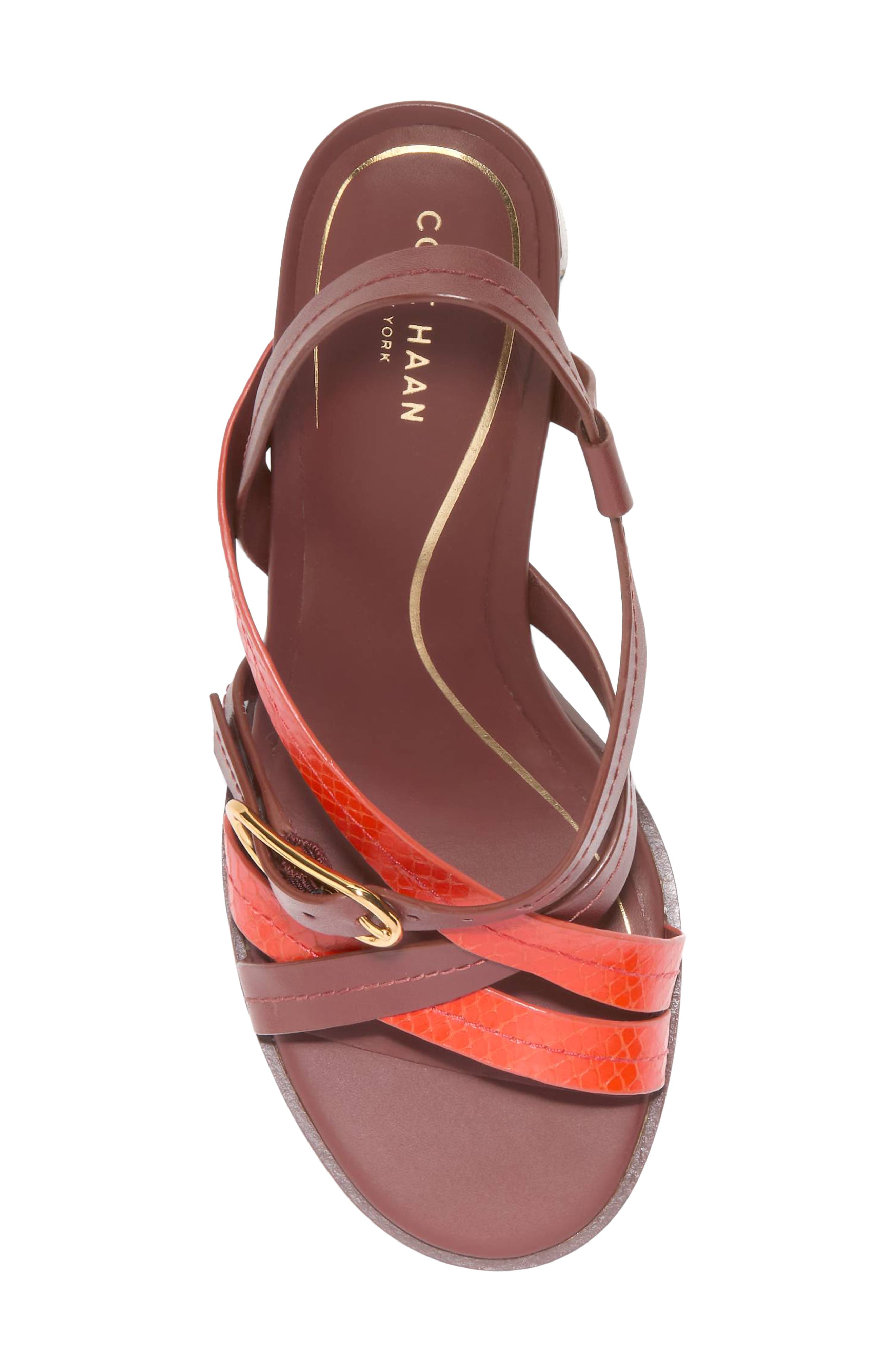 Dillon Slingback Sandal, Alternate, color, MAHOGANY/ SUMMER FIG SNAKE
