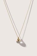 Otiumberg 14kt Gold Vermeil Stilla Quartz Necklace