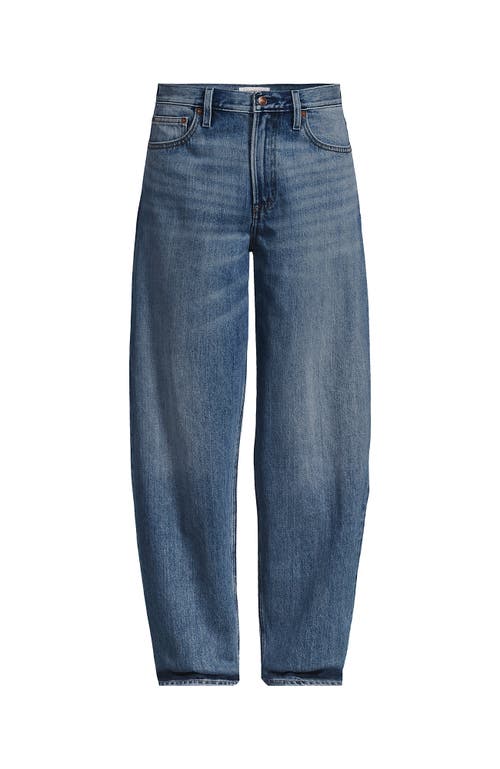 Lands' End Rigid Relaxed Tapered Jean In Blue