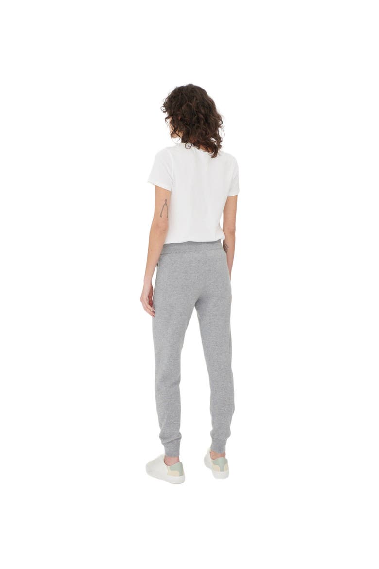 Cuffed Cashmere Jogger, Alternate, color, vapor blue