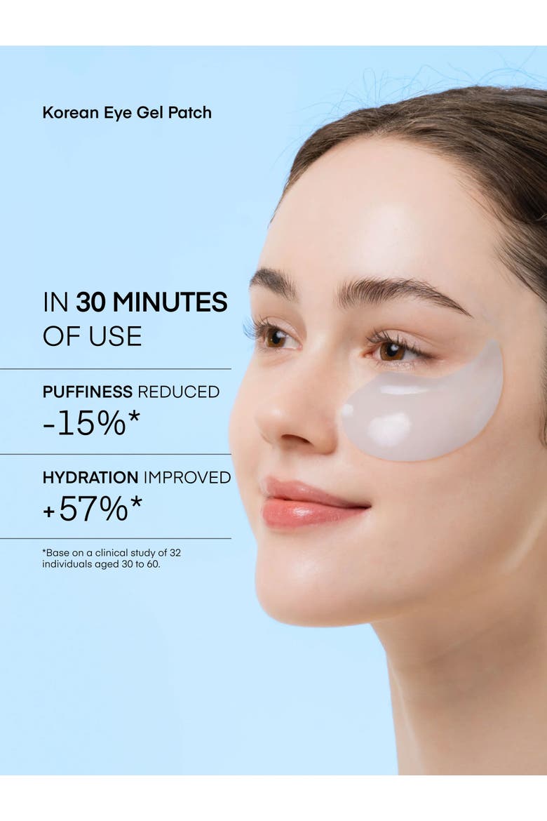 Caffeine Hyaluronic Acid Eye Gel Patch, Alternate, color, No Color