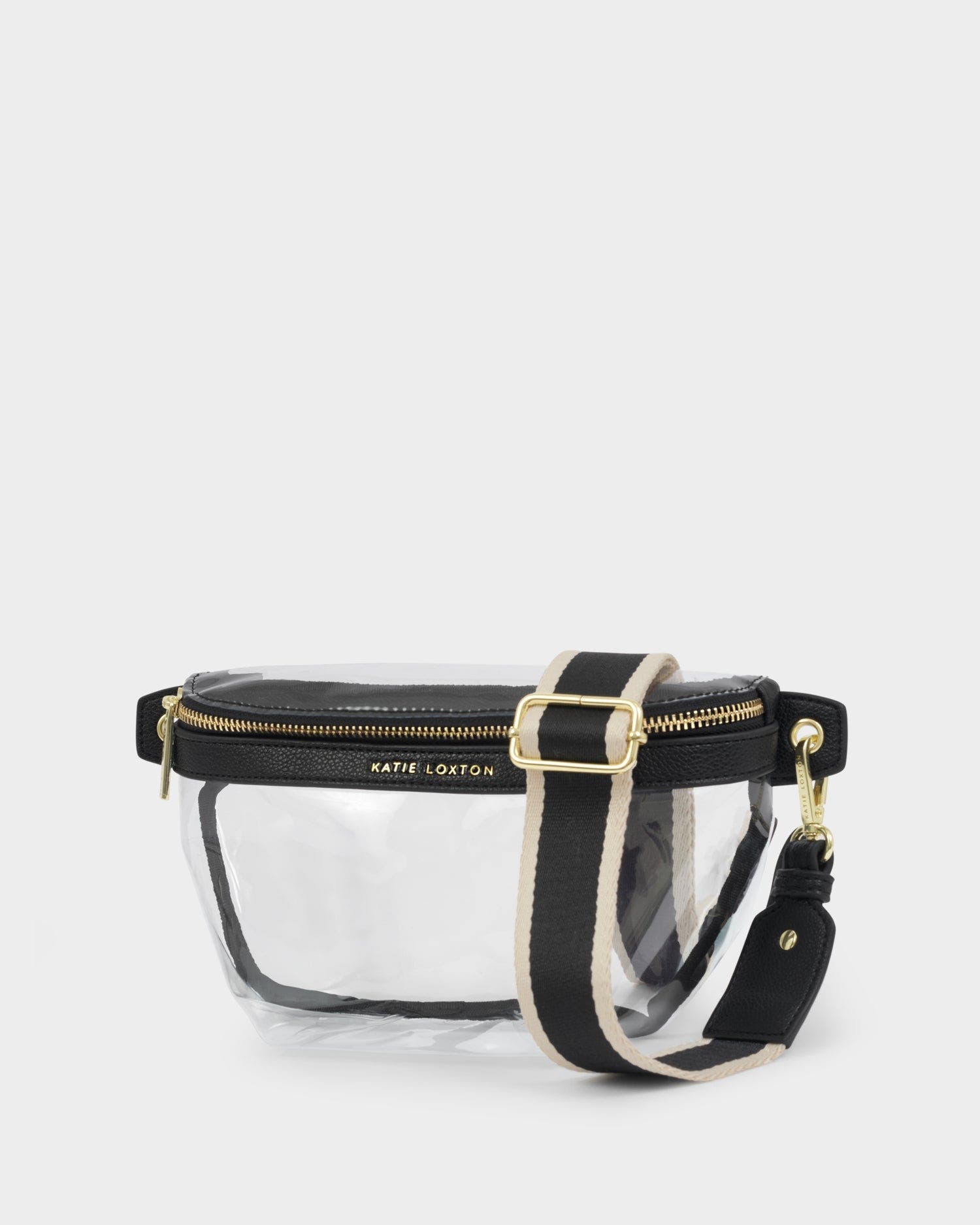 Katie Loxton Stadium Belt Bag in Black, Main, color, Black