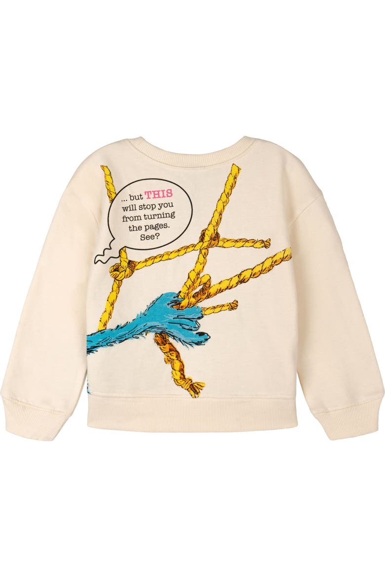 Sweatshirt and Book Set, Alternate, color, Grover Off White