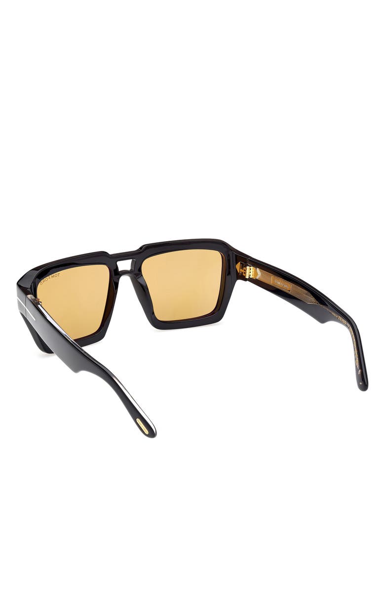 TOM FORD Icon 56mm Navigator Sunglasses, Alternate, color, 