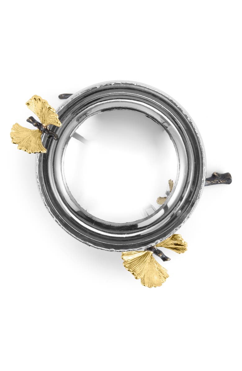Michael Aram Small Butterfly Ginkgo Bowl, Alternate, color, Silver/ Gold