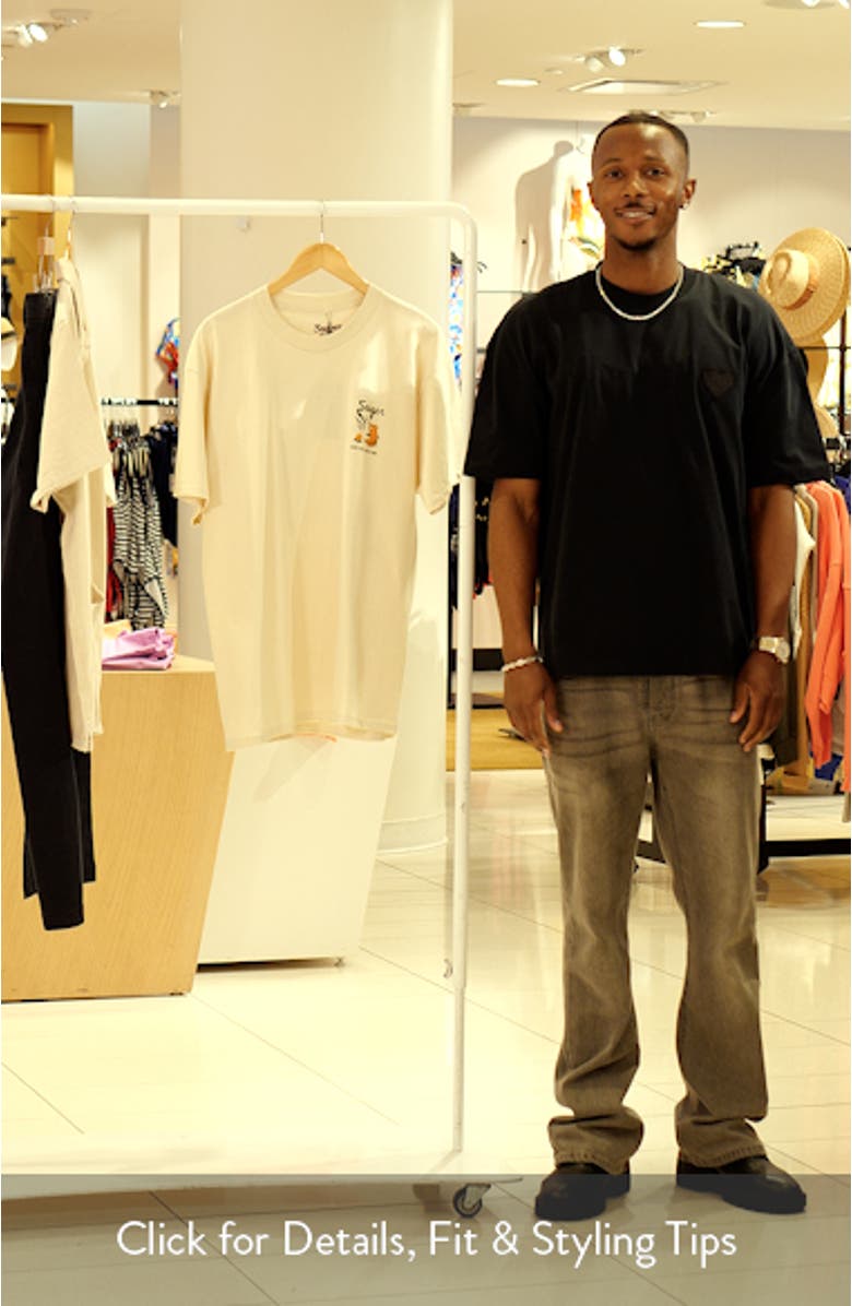 Smokey Graphic Print Cotton T-shirt, sales video thumbnail