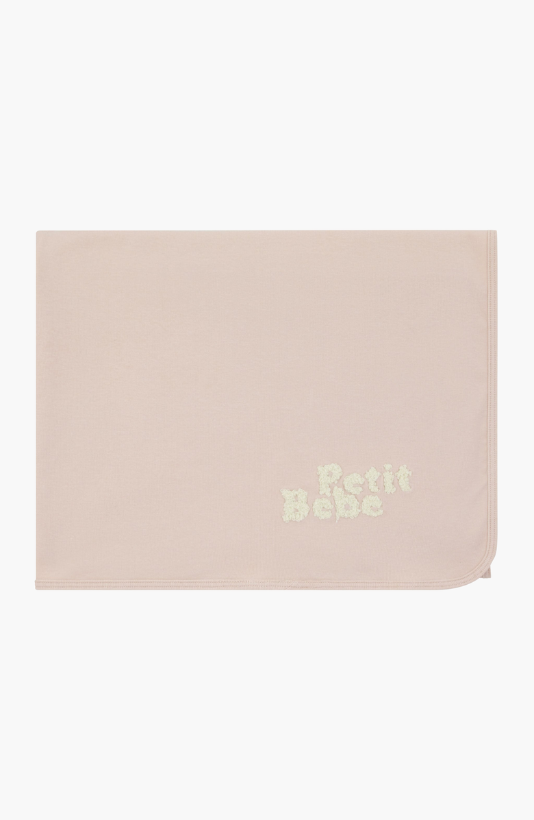 NoggiWear Terry Words Blanket, Main, color, Pink