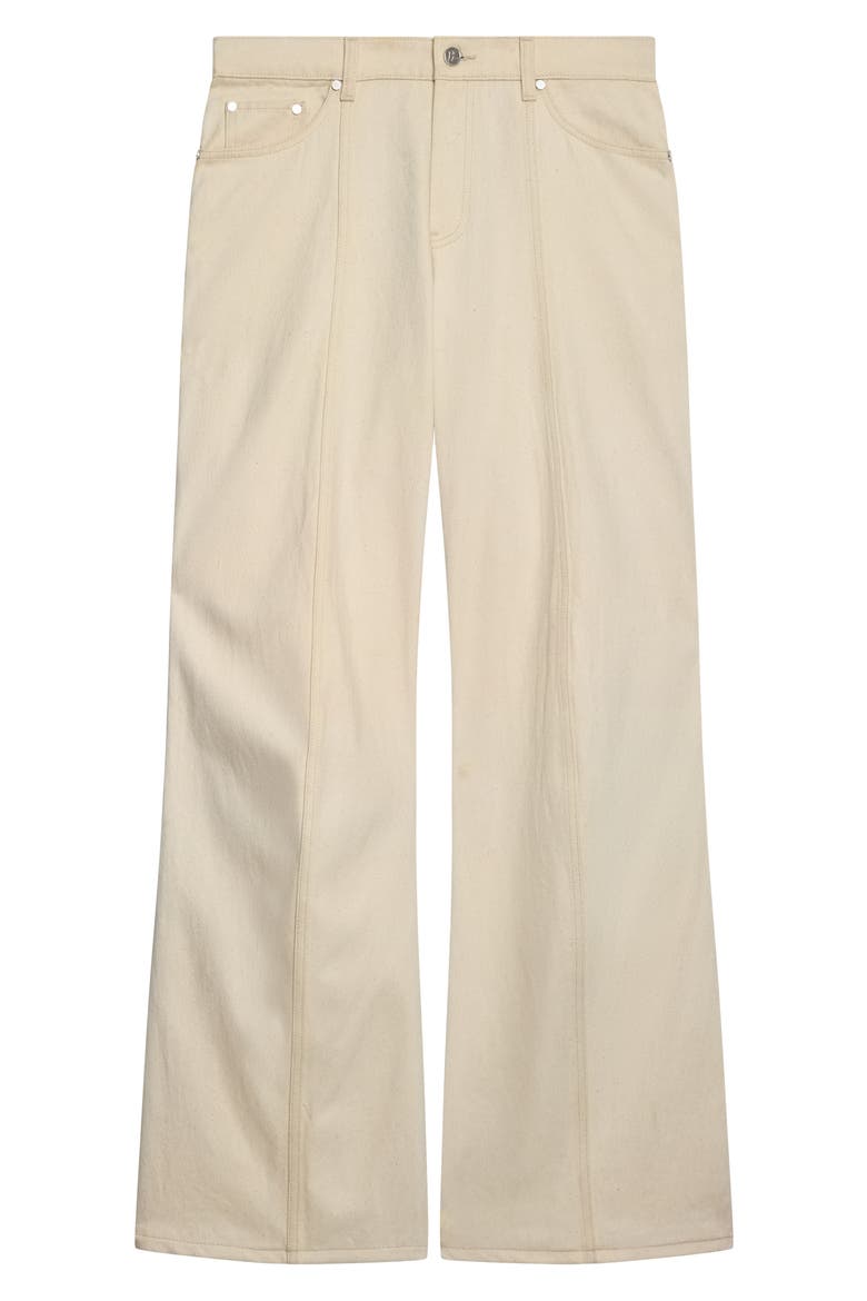 Ski Wide Leg Jeans, Alternate, color, ECRU