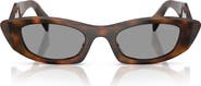 Prada 52mm Oval Sunglasses