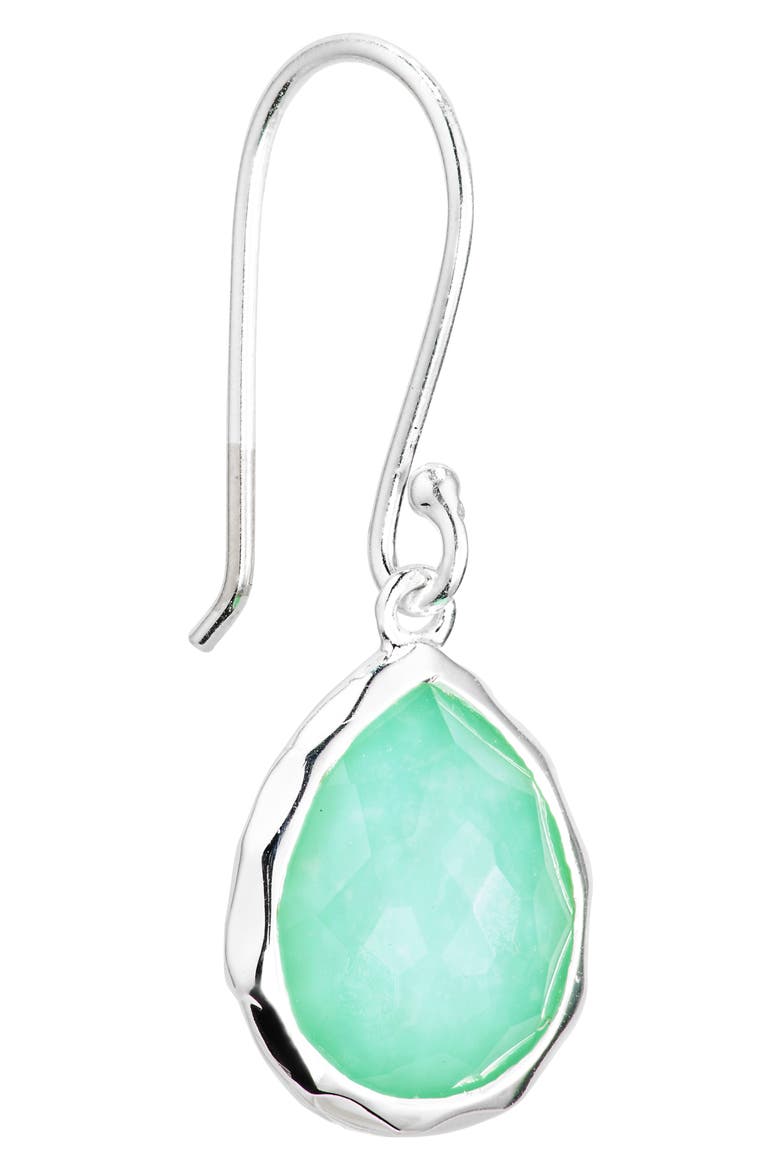 Rock Candy® Mini Teardrop Earrings, Alternate, color, SILVER
