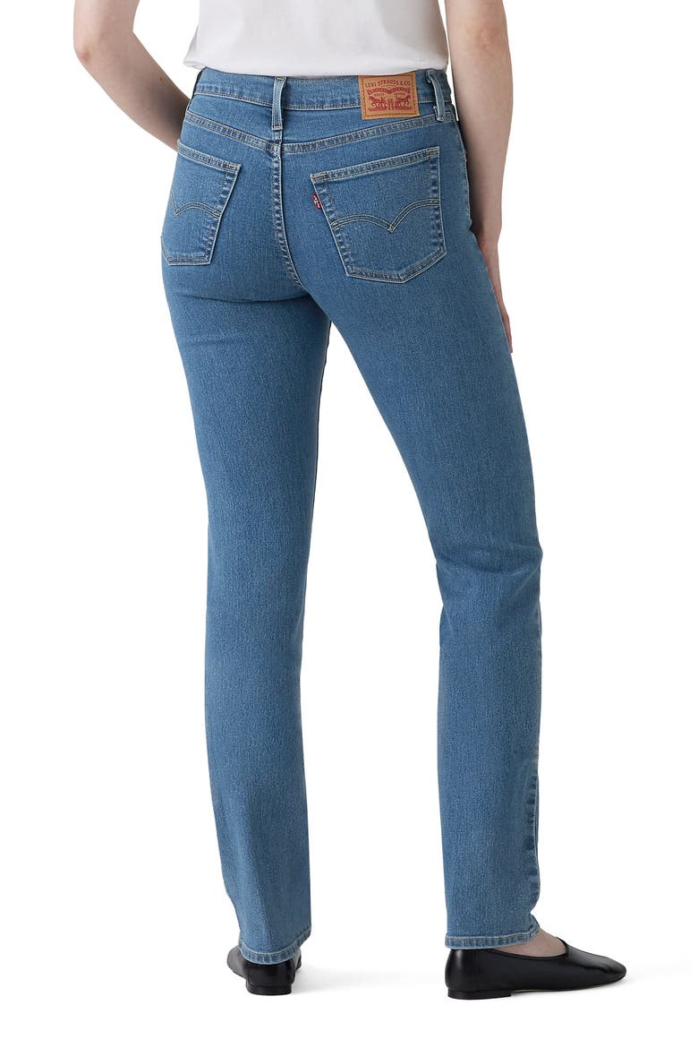 724™ High Waist Straight Leg Jeans, Alternate, color, ROLLING RIVER