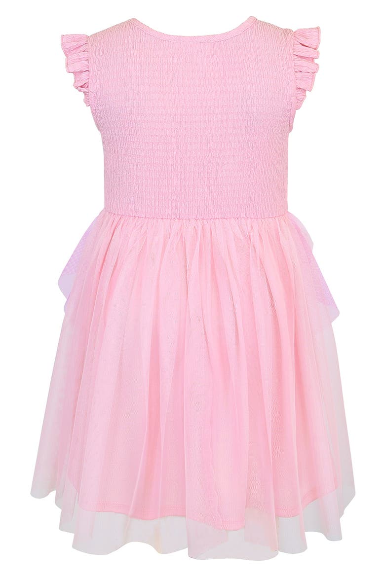 Kids' Unicorn Sequin Tulle Dress, Alternate, color, PINK MULTI