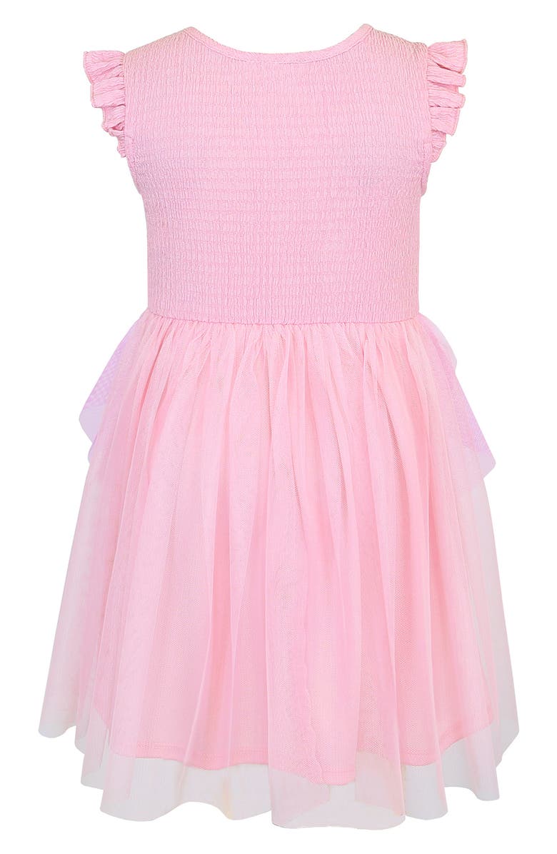 Zunie Kids' Unicorn Sequin Tulle Dress, Alternate, color, Pink Multi