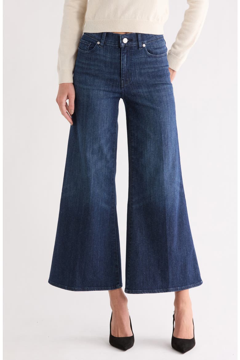 Le Palazzo Crop Wide Leg Jeans, Main, color, GUILTY