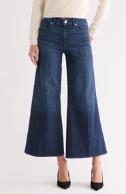 FRAME Le Palazzo Crop Wide Leg Jeans