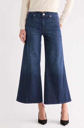 Le Palazzo Crop Wide Leg Jeans