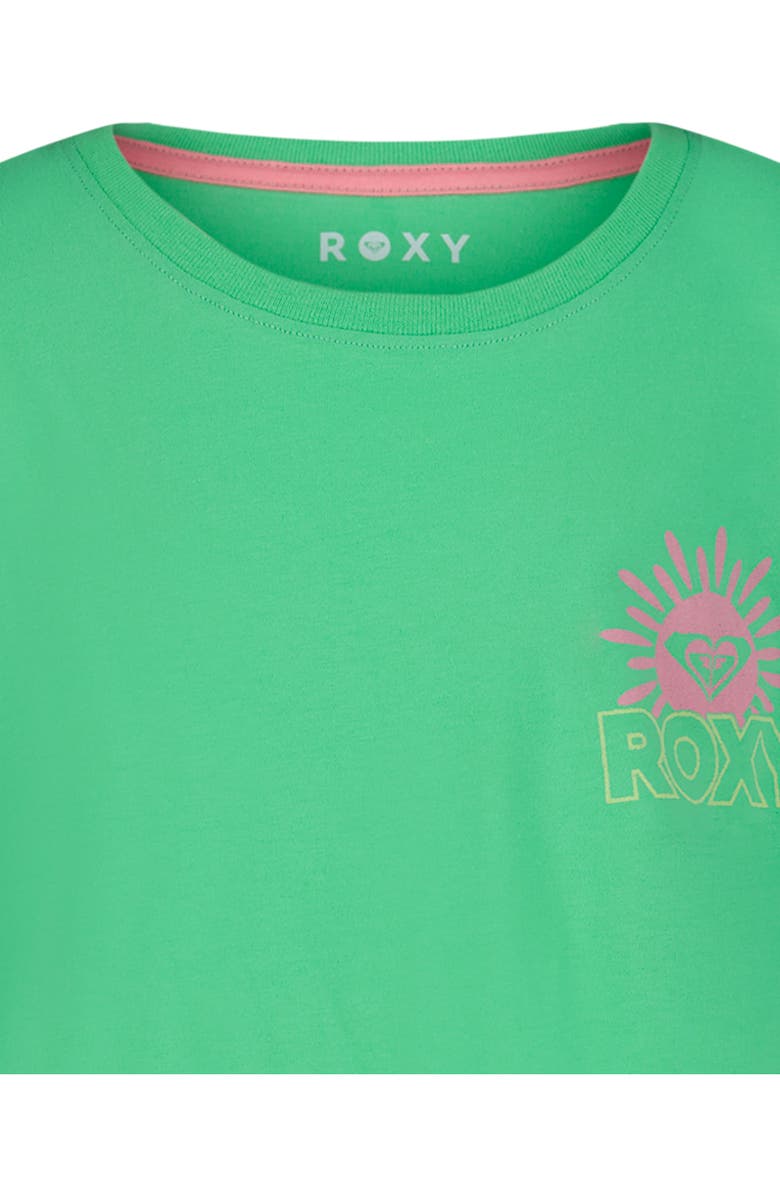Roxy Kids' Oceanwave Oversize Cotton Jersey T-Shirt, Alternate, color, Meadow