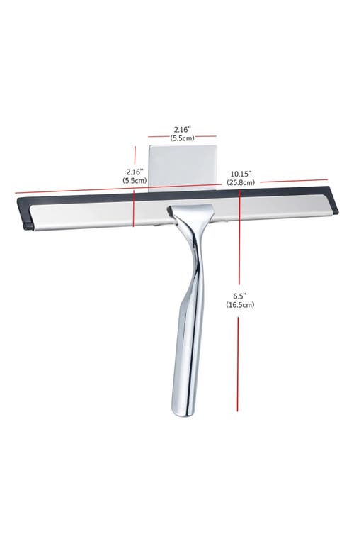 J&v Textiles J And V Textiles 2-pack Shower Squeegees In Gray