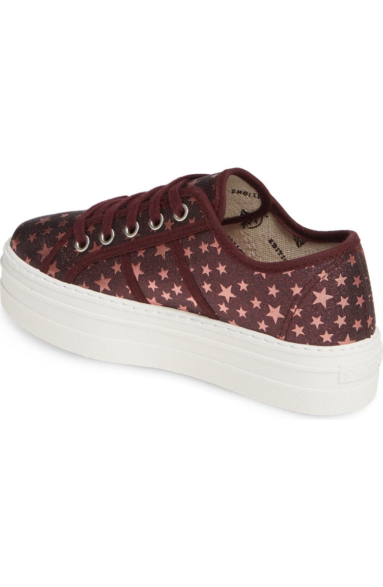 Victoria Shoes Barcelona Sparkle Platform Sneaker, Alternate, color,