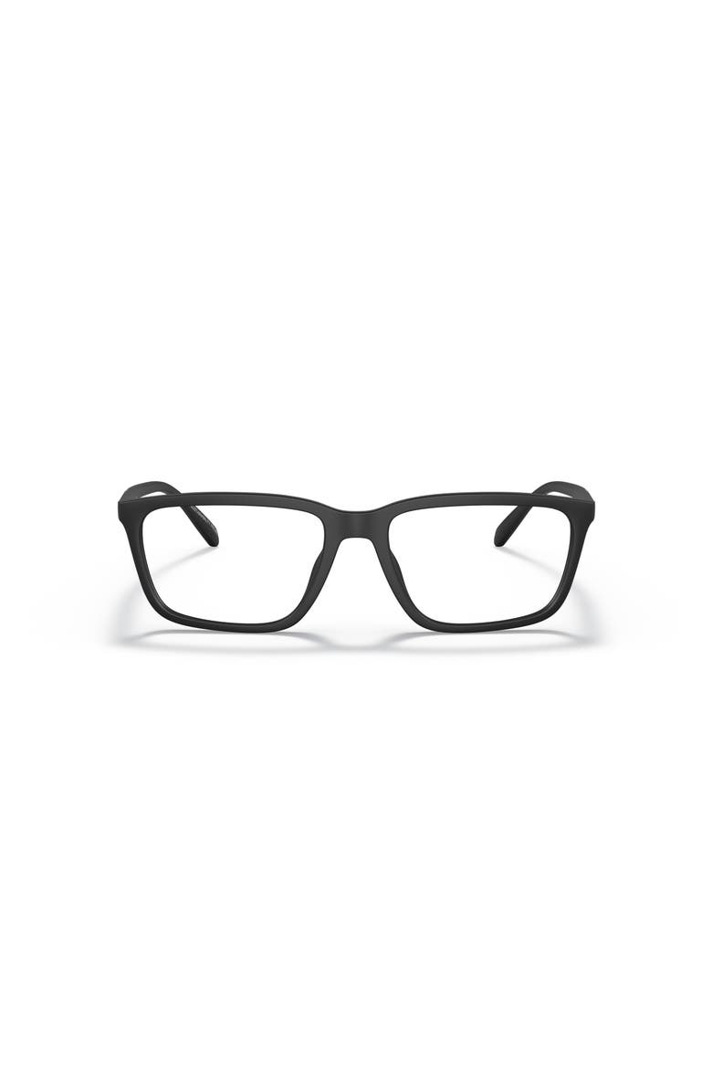 55mm Rectangle optical glasses, Alternate, color, Black