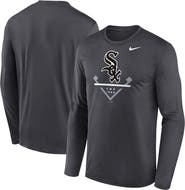 Nike Men's Nike Anthracite Chicago White Sox Icon Legend Performance Long Sleeve T-Shirt