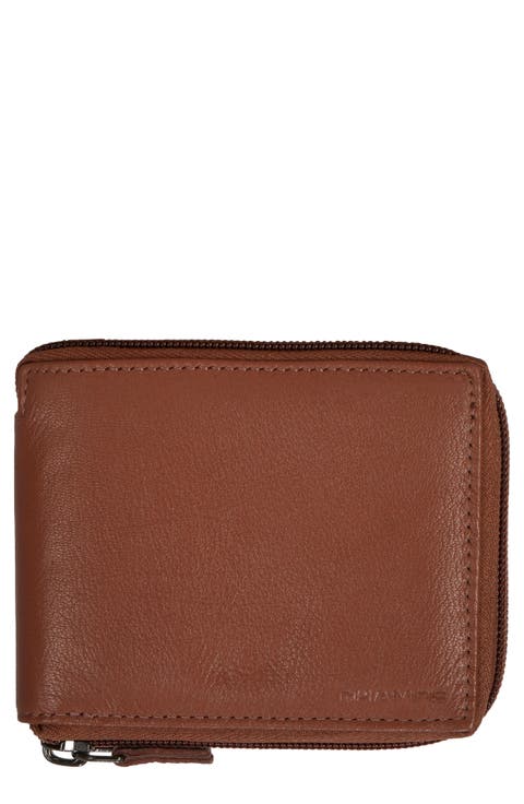 Onyx Zip Around Bifold Wallet