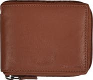 CHAMPS Onyx Zip Around Bifold Wallet