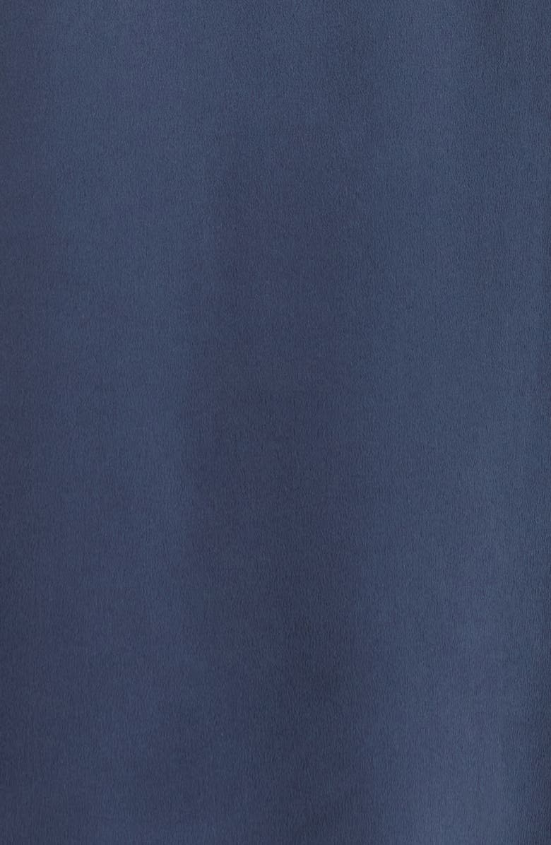 Lunya Oversize Silk Sleepshirt, Alternate, color, Deep Blue
